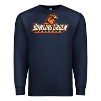 Navy bowling green Premium Sweatshirt - linhVisuals