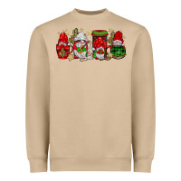 Mushroom christmas mexican gnomies coffee Heavyweight Sweatshirt - JahusDesignShop