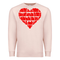 Pale Pink book lover Premium Sweatshirt - linhVisuals