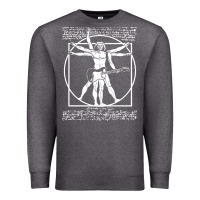 Charcoal Heather man playing the guitar Premium Sweatshirt - linhVisuals