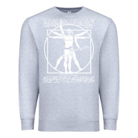 Heather Grey man playing the guitar Premium Sweatshirt - linhVisuals