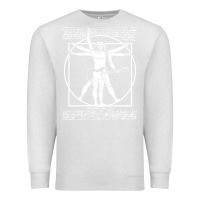 Oatmeal Heather man playing the guitar Premium Sweatshirt - linhVisuals