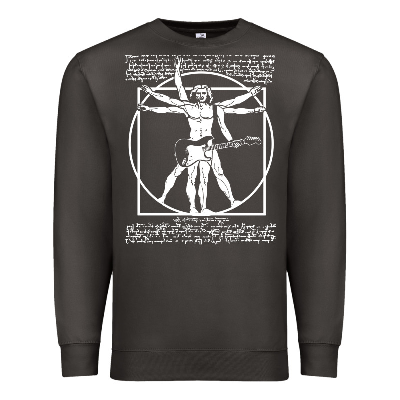 Man Playing The Guitar Premium Sweatshirt by linhVisuals | Teevron