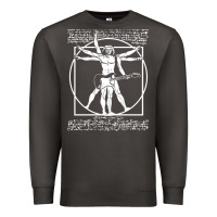 Smoke man playing the guitar Premium Sweatshirt - linhVisuals