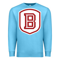 Ocean Blue Bradley University Athletics Premium Sweatshirt - linhVisuals
