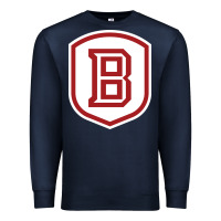 Navy Bradley University Athletics Premium Sweatshirt - linhVisuals