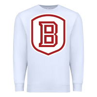 White Bradley University Athletics Premium Sweatshirt - linhVisuals