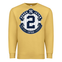 Antique Gold derek jeter Premium Sweatshirt - linhVisuals