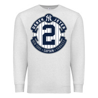 Oatmeal Heather derek jeter Premium Sweatshirt - linhVisuals