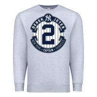 Heather Grey derek jeter Premium Sweatshirt - linhVisuals