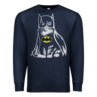 Navy catman tshirt Premium Sweatshirt - linhVisuals