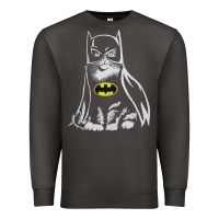 Smoke catman tshirt Premium Sweatshirt - linhVisuals