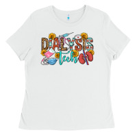 White dialysis tech Ladies Tee - OliviaCreatesArt