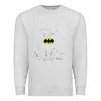 Dove Grey catman tshirt Premium Sweatshirt - linhVisuals