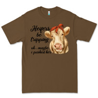 Cacao heifer's be trippin' charolais cow Premium Tee - RanaPortraitStore