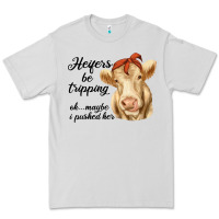 Dove Grey heifer's be trippin' charolais cow Premium Tee - RanaPortraitStore