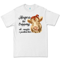 White heifer's be trippin' charolais cow Premium Tee - RanaPortraitStore