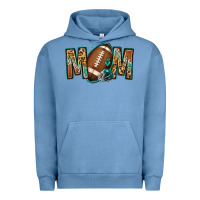Pigment Pebble Blue American football mom Urban Hoodie - Jasminsmagicworld