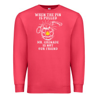 Cardinal military mr grenade is not our friend Premium Sweatshirt - linhVisuals