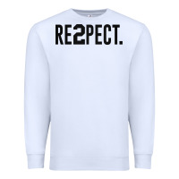 White re2pect derek jeter jersey respect Premium Sweatshirt - linhVisuals
