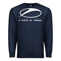 Navy #a state of trance radio Premium Sweatshirt - linhVisuals