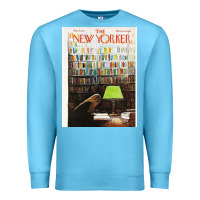 Ocean Blue the new yorker 1973 Premium Sweatshirt - linhVisuals