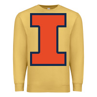 Antique Gold Illinois fighting illini, University of Illinois, UIUC, Geari Premium Sweatshirt - linhVisuals