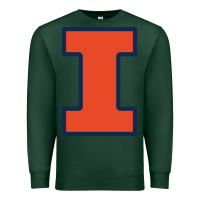 Sports Green Illinois fighting illini, University of Illinois, UIUC, Geari Premium Sweatshirt - linhVisuals