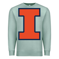Seafoam Illinois fighting illini, University of Illinois, UIUC, Geari Premium Sweatshirt - linhVisuals
