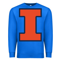 True Royal Illinois fighting illini, University of Illinois, UIUC, Geari Premium Sweatshirt - linhVisuals