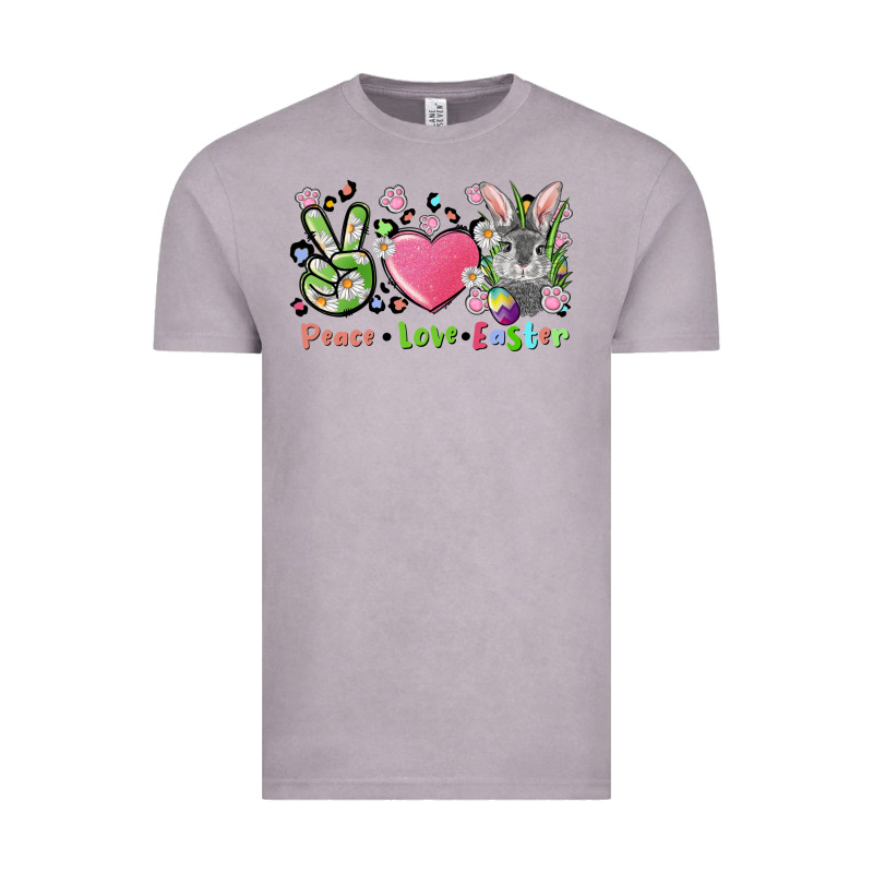 Peace Love Easter Bunny Vintage Tee by FaDigitalArtStudio | Teevron