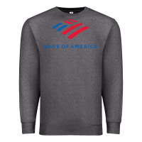 Charcoal Heather bank of america  company Premium Sweatshirt - linhVisuals