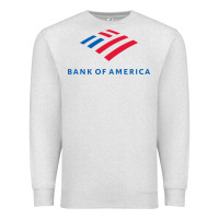 Oatmeal Heather bank of america  company Premium Sweatshirt - linhVisuals