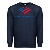 Navy bank of america  company Premium Sweatshirt - linhVisuals