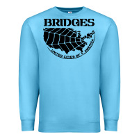 Ocean Blue bridges death stranding Premium Sweatshirt - linhVisuals