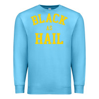 Ocean Blue as,hail,black,as,hail,black,as,hail,black,as,hail,black,as Premium Sweatshirt - linhVisuals