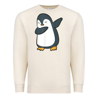 Sandshell penguin dabbing funny Premium Sweatshirt - linhVisuals