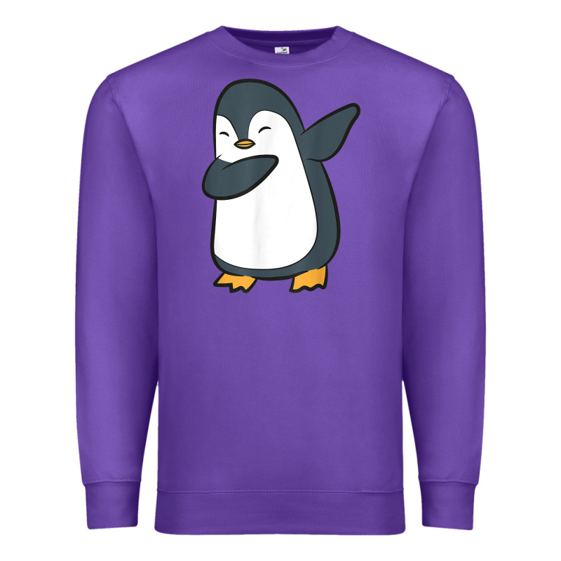 Penguin Dabbing Funny Premium Sweatshirt by linhVisuals | Teevron