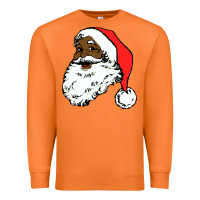 Carrot black santa claus christmas Premium Sweatshirt - linhVisuals