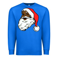 True Royal black santa claus christmas Premium Sweatshirt - linhVisuals