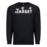 Black target team 3D Premium Sweatshirt - linhVisuals