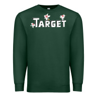 Sports Green target team 3D Premium Sweatshirt - linhVisuals