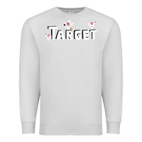 Dove Grey target team 3D Premium Sweatshirt - linhVisuals