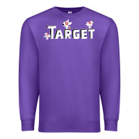 Purple target team 3D Premium Sweatshirt - linhVisuals