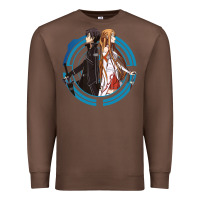 Chestnut sword art online -  kirito and asuna Premium Sweatshirt - linhVisuals