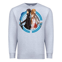 Sword Art Online -  Kirito And Asuna Premium Sweatshirt | Teevron