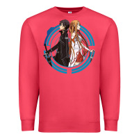 Cardinal sword art online -  kirito and asuna Premium Sweatshirt - linhVisuals