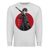 Dove Grey Sword art online -kirito Premium Sweatshirt - linhVisuals