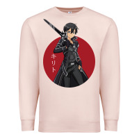 Pale Pink Sword art online -kirito Premium Sweatshirt - linhVisuals