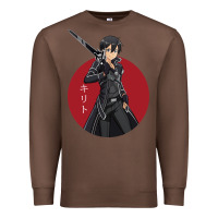 Chestnut Sword art online -kirito Premium Sweatshirt - linhVisuals